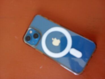 айфо 12: IPhone 13 mini, 128 ГБ, Синий, Чехол