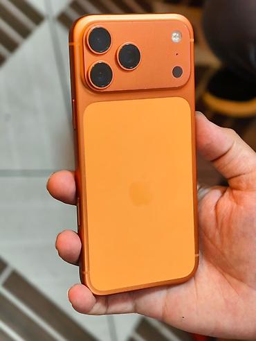 iphone qusar: IPhone 17 Pro Max, 512 GB, Narıncı, Kredit, Simsiz şarj, Face ID — 1