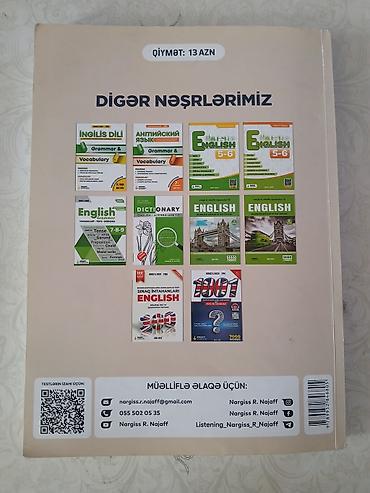Testlər: Ingilis dili üzrə buraxlış imtahanına hazırlaşanlar üçün sınaqlar — 2