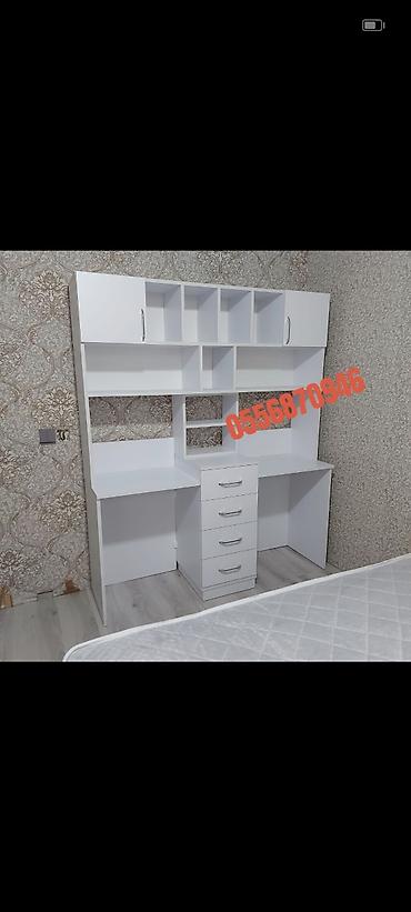 stulla: Düz masa, Stulsuz, Polkalı, Siyirməli, Rusiya, Mat laminat — 1