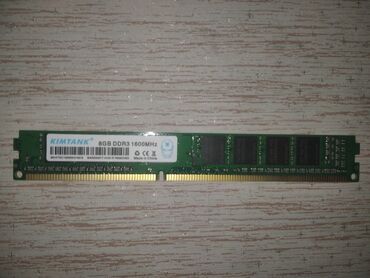 kömputer: Operativ yaddaş (RAM) 8 GB, 1600 Mhz, DDR3, PC üçün, Yeni