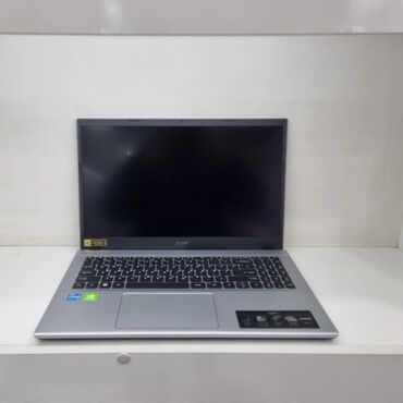 скупка аккум: Ноутбук, Acer, 8 ГБ ОЭТ, Intel Core i3, 15.6 ", Жаңы, Жумуш, окуу үчүн, эс тутум SSD