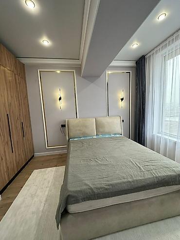 Ремонт под ключ: Продается евродвушка Квадратура: 56 кв СК «Алим Капитал» ЖК "Ак Башат" — 9