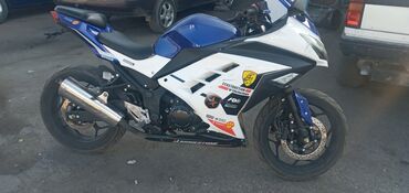 скутер электра: Спортбайк Kawasaki, 250 куб. см, Бензин, Взрослый, Новый