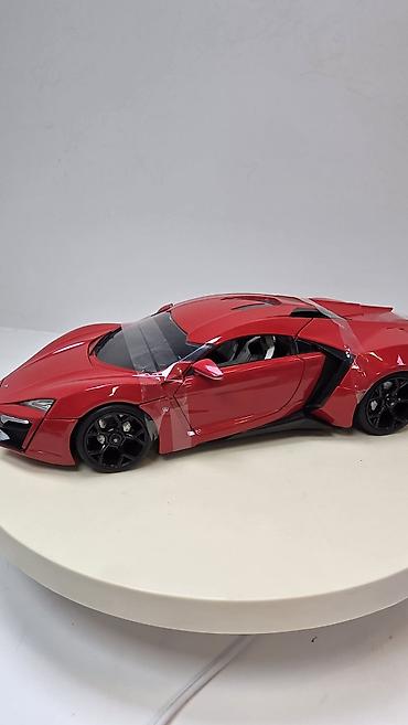 gravity ball: Коллекционная модель суперкара Lykan Hypersport (масштаб — 4