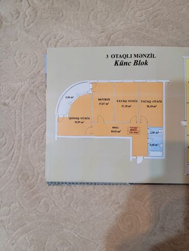 Yeni tikili: 3 otaqlı, Yeni tikili, 109 kv. m -da lalafo.az — 11 Yeni tikili: 3 otaqlı, Yeni tikili, 109 kv. m — 11