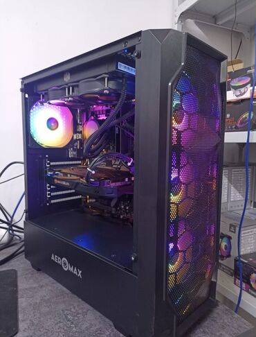 собрать компьютер: Компьютер, ядролор - 6, ОЭТ 16 ГБ, Оюндар үчүн, Колдонулган, Intel Core i5, NVIDIA GeForce RTX 2060, SSD