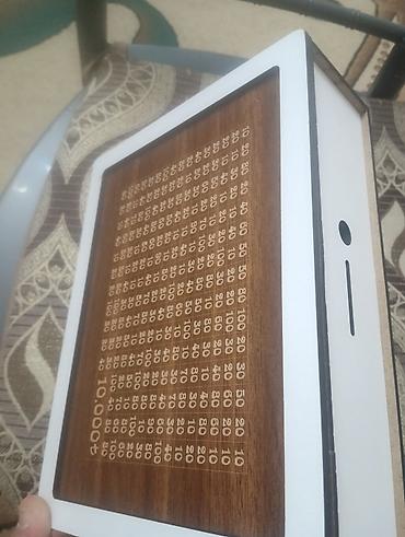 pul qutusu: Taxta “10.000” yığım qutusu (money saving challenge box) - Material — 2