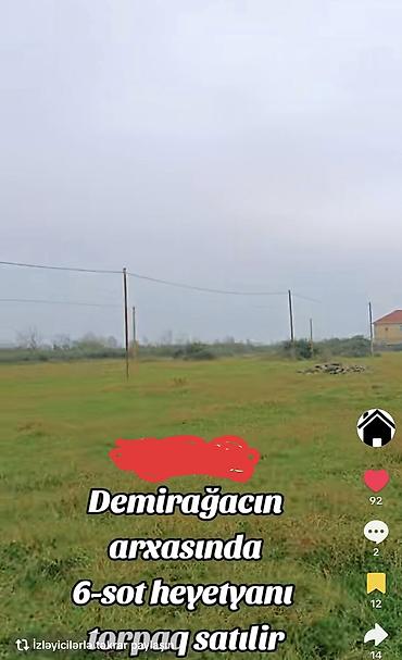 6 mikrorayon: 6 sot, Tikinti, Kupça (Çıxarış) — 1
