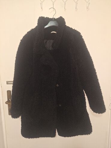 Krzneni kaputi: XS, Sa postavom, bоја - Crna — 6