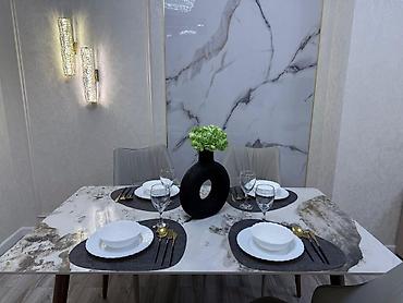 Посуточная аренда квартир: 3 комнаты, Домофон, Душевая кабина, Постельное белье — 6