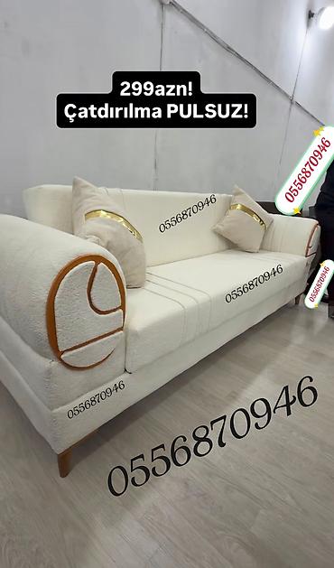 stulla: Divan, Qonaq otağı üçün, Parça, Bazalı, Açılmayan — 3