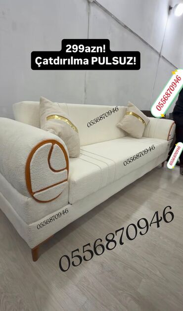 Sifarişlə divanlar: Divan, Qonaq otağı üçün, Parça, Bazalı, Açılan, Kitab — 8