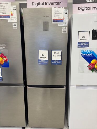 Soyuducular: 2 qapılı Samsung Soyuducu Satılır, rəng - Boz, Dispenserli lalafo.az -da Soyuducular: 2 qapılı Samsung Soyuducu Satılır, rəng - Boz, Dispenserli