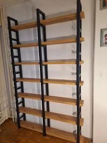 biblioteka jysk: POLICA ZA KNJIGE PO MERI SR665 | Izrada po meri Dezen ploče po želji — 6