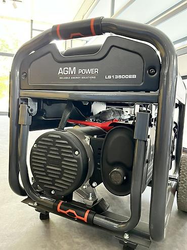 Ремонт и строительство: Бензиновый электрогенератор AGM Power LS13500EB - Номинальная серия — 2