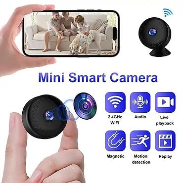 alfa r36: Mini kicik wifi tam simsiz kamera Mini Smart Camera – kompakt Wi‑Fi — 1