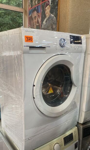 Paltaryuyan maşınlar: Paltaryuyan maşın Sharp, 7 kq, İşlənmiş, Avtomat, Qurutma var, Kredit yoxdur, Ödənişli çatdırılma