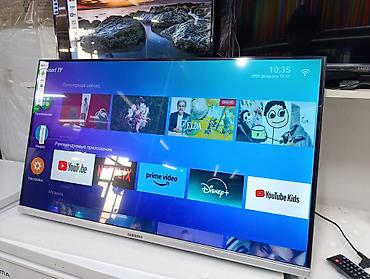 Телевизоры: Smart TV на Android - Диагональ: около 43–50" (тонкие рамки — 5