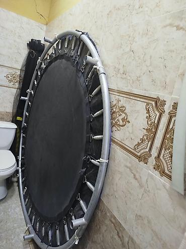 Батуты: Böyük ölçülü dairəvi batut (karkaslı) - Güclü metal çərçivə: qalın — 1