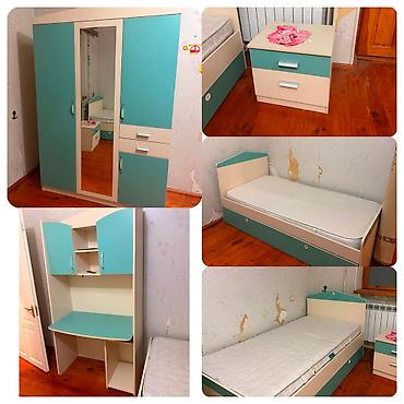 Digər mebel: RumiUsaq yataq desti 350₼ .Ela veziyyetde .Deste 2 yataq bir tunba — 1