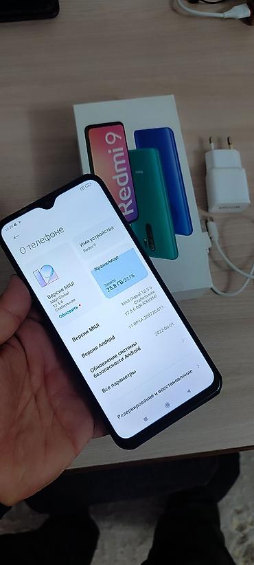 Уюлдук телефондор жана аксессуарлар: Redmi, Redmi 9, Колдонулган, 32 ГБ, түсү - Кара, 2 SIM — 5