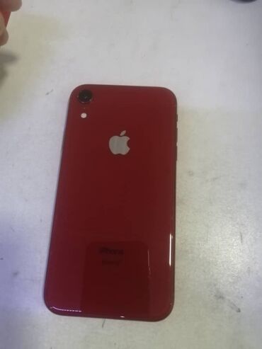 телефоны айфон цены: IPhone Xr, Б/у, 128 ГБ, Красный, Защитное стекло, 88 %