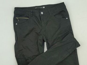 legginsy push up krótkie: Material trousers for women, size M (EU 38)