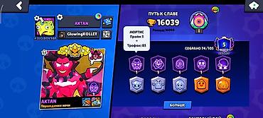 не актив: Игровой аккаунт Brawl Stars - Донатный аккаунт, вложено средств; — 6