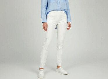 jeansy ze średnim stanem stradivarius: Selected Femme, Брюки жіночі, розмір S
