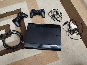 Sony PlayStation 3 (PS3) Super Slim oyun konsolu seti Komplekt: - PS3