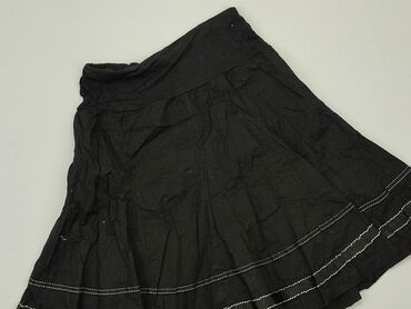 czarna spódniczka z falbanką: Spódniczka, 16 lat, 170-176 cm, stan - Dobry