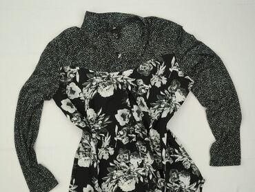 sukienka w geometryczne wzory h m: H&M, Women's blouse, size S (EU 36)