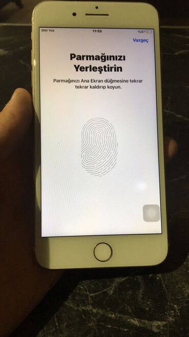 Elektronika: IPhone 7 Plus, 128 GB, Qızılı, Barmaq izi
