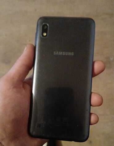 Samsung A10, rəng - Qara, Sensor, İki sim kartlı