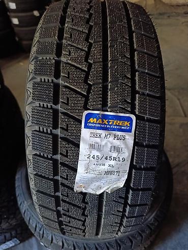 245: Шины 245 / 45 / R 19, Зима, Новый, Комплект, Легковые, Китай, Maxtrek — 1