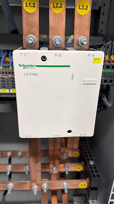 Schneider Electric TeSys F LC1F400 — мощный 3‑фазный контактор для