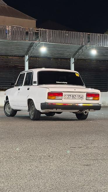 benzin ceni: VAZ 2107 sedan - Kuzov: 4 qapılı sedan, ağ rəng Karopdada prablem — 3