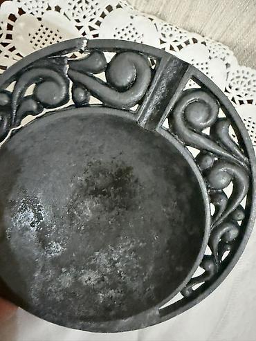 Qab-qacaq və mətbəx ləvazimatları: Boşqablar, 2 ədədli dəst, rəng - Boz, Metal — 2