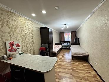 комнаты ыссык кол: 1 комната, 29 м², Элитка, 1 этаж, Евроремонт — 1