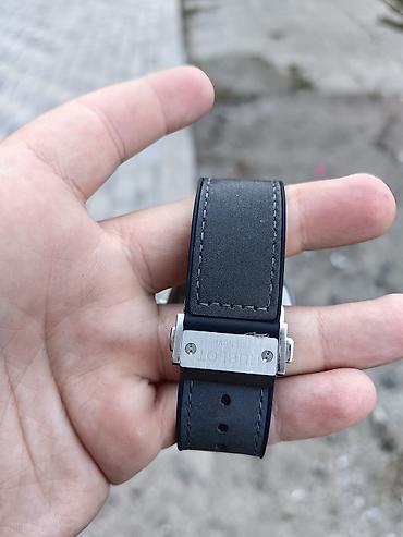 baki saati: Hublot saatı, təptəzədir, qarantiyası da var. Tam mexaniki, qoldan — 5
