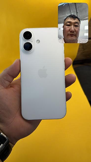 Уюлдук телефондор жана аксессуарлар: IPhone 16, Колдонулган, 256 ГБ, 87 % — 1