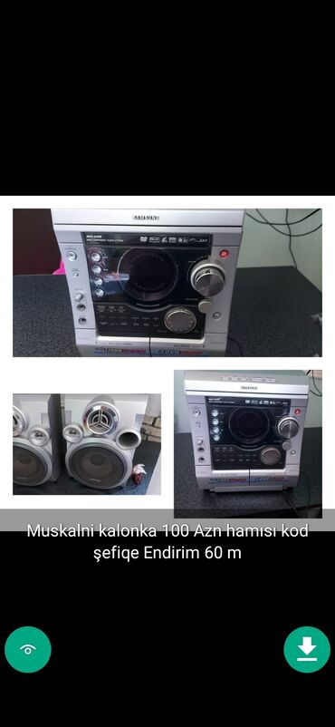 Musiqi mərkəzləri: Dinamik Kalonkalar Muzikalni sentir şəkillerde qiymət məlumat qeyd — 8