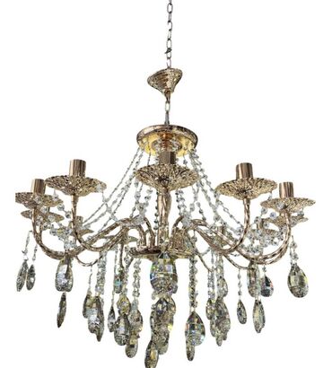 Ev saatları: Çılçıraq, 10 və daha çox lampa