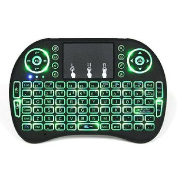 клавиатуры на телефон: Беспроводная mini-клавиатура I8-L с тачпадом, с подсветкой на