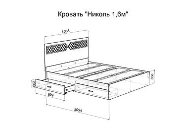 на металл: Мягкие кровати с изголовьем на металлокаркасе - Основание: усиленный — 7