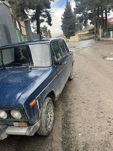 opel vectra a: VAZ 2106, mavi rəng, sedan kuzov. - Salon: qara rəngli oturacaqlar — 3