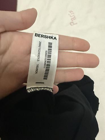 cins walvar: Bershka qısa qollu, yuvarlaq yaxalı qadın T‑şörtü (25 manata alinib) - — 5
