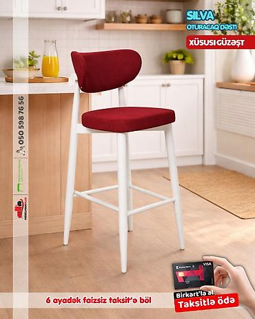 bar stullari satilir: Mətbəx üçün, Yeni, Stul — 4