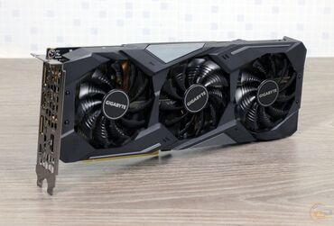 Видеокарты: Видеокарта, Б/у, Gigabyte, GeForce RTX, 8 ГБ, Для ПК